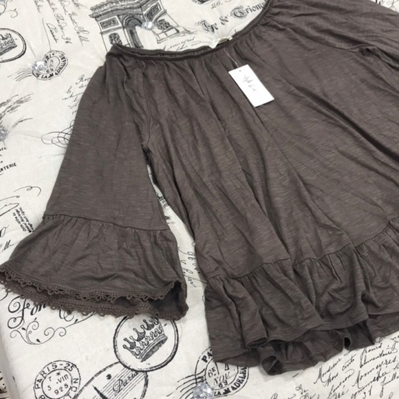 Style & Co Off-The-Shoulder Bell-Sleeve Top - Picture 3 of 4